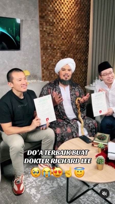 Terungkap Alasan Richard Lee Pindah Agama Islam, Ternyata Sejak Tahun 2023